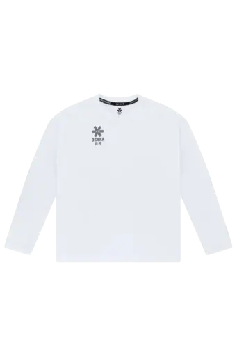 Osaka - Kids Training Tee White Long Sleeves