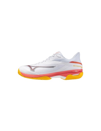 Mizuno - WAVE EXCEED COURT White/Calypso Coral
