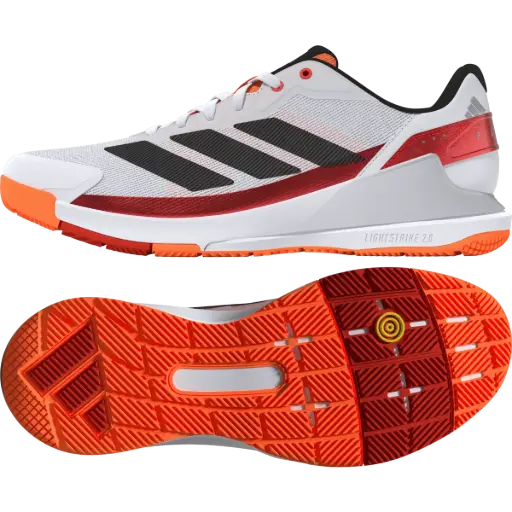 Adidas - CRAZYQUICK LS PADEL M White / Lucid Orange