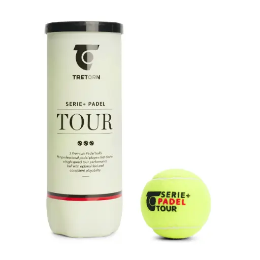 TRETORN - SERIE+ PADEL TOUR  3 TUBE 