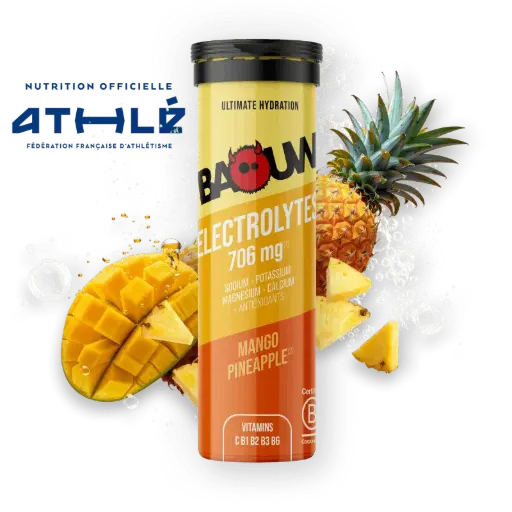 Baouw - Pastilles Electrolytes Mangue Ananas