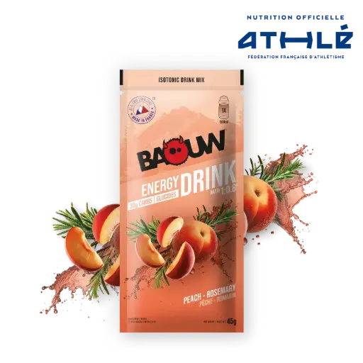 BAOUW - Energy Drink Pêche Romarin 45g